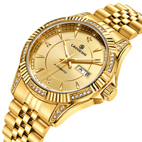Nouvelles montres élégantes pour hommes, logo personnalisé, marque de luxe, montre pour homme avec diamants, montre automatique Orient, montre homme étanche