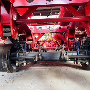 Heißer Verkauf: 20ft 40ft Container-Skelettchassis 2/3/4 Achsen Fracht-Sattelauflieger Stahl-Autotransporter-Anhänger - Product Image 5