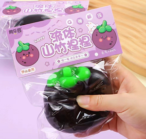 Jouets sensoriels en gros : Squishies Mangoustan pour le soulagement du stress, l'anxiété, le TDAH, l'autisme - pour garçons et filles de 5 à 7 ans - Product Image 2