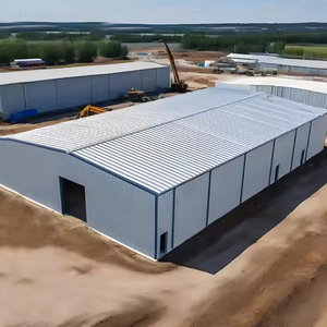 Hangars de stockage structures extérieures kit de maison préfabriquée Chine prix d'usine entrepôt de construction de structure en acier - Product Image 4