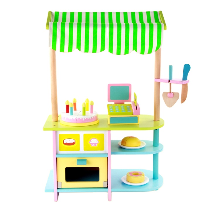 Имитация выпечки, кухонные игрушки, оптовая продажа, многофункциональная детская кухня, игрушки для выпечки, Лидер продаж, деревянное дерево, 36 месяцев +