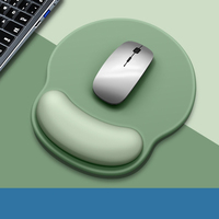 Tapis de souris de bureau pour gaming avec repose-poignets pour clavier, base antidérapante en PU, soulagement de la douleur, impression par transfert thermique, pour PC, en stock