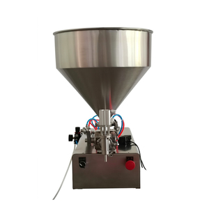 Viscous Paste Bottle Jar Piston Pump Liquid Filling Machine Cream Cheese Filling Machines Desktop - Product Image 1