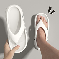 Tongs de créateur en EVA pour femmes, sandales de plage d'été à bout ouvert, semelle épaisse, antidérapantes, chaussures décontractées pour dames, vente en gros