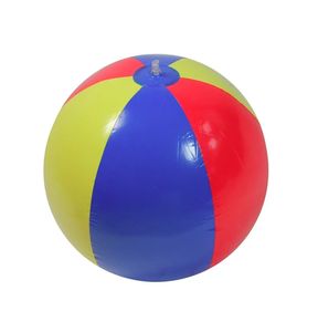 Özelleştirilebilir Logo baskılı yüksek kalite Jumbo PVC kauçuk plaj topu şişme büyük dev plastik plaj topu - Product Image 6