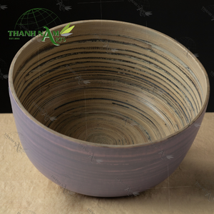 ชุดชามไม้ไผ่แบบใช้ซ้ำได้ชุดชามอาหารแบบใช้แล้วทิ้งเป็นมิตรกับสิ่งแวดล้อมสำหรับงานปาร์ตี้สลัดผลไม้ผลิตจากเวียดนาม - Product Image 6