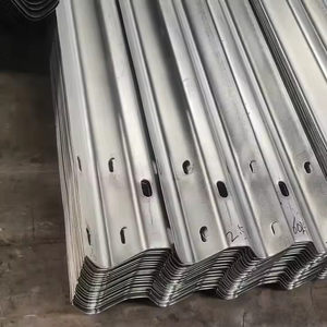Hot <b>dip</b> galvanized W beam highway guardrail customized steel plate traffic anti-collision guardrail ASTM ce certification can be - Product Image 2