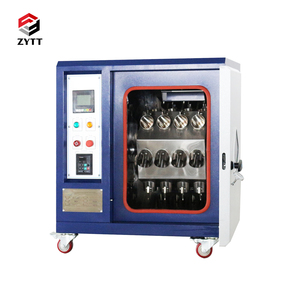 Laboratuvar kızılötesi örnek iplik 8 12 24 beher boyama makinesi <span class=keywords><strong>Lab</strong></span> HTHP tekstil örgü kumaş boyama makinesi - Product Image 3