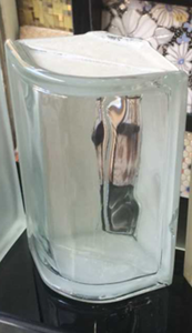 Ladrillos <span class=keywords><strong>de</strong></span> <span class=keywords><strong>vidrio</strong></span> <span class=keywords><strong>de</strong></span> esquina <span class=keywords><strong>de</strong></span> Foshan Guangdong, bloques <span class=keywords><strong>de</strong></span> <span class=keywords><strong>vidrio</strong></span> curvos, estructura hueca, vidrieras - Product Image 4