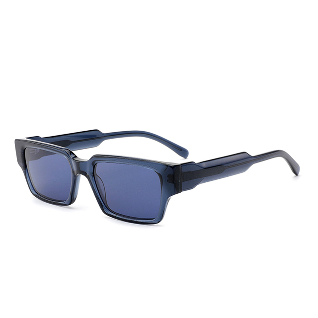 Fashion Lightweight Black Acetate Sunglasses UV400 Polarized Trendy Style Shades Custom Logo Eyeglasses Frame Optical Glasses