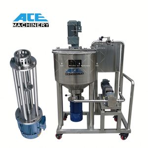 Máquina Emulsionadora al Vacío de Acero Inoxidable 316 de 100L, 200L, 500L, con Calentamiento a Vapor, para Champú, Crema, Ungüento y Cosméticos - Product Image 6