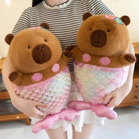 Nouvelle Peluche Ours Transformable Sirène Dessin Animé, Poupée Originale Ultra Douce en Coton PP, Anti-Stress Unisexe, Direct Usine