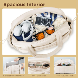 Sac <span class=keywords><strong>de</strong></span> sport <span class=keywords><strong>l</strong></span>éger pour la nuit, week-end, entraînement, sac <span class=keywords><strong>de</strong></span> voyage matelassé - Product Image 3