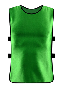 2024 unisexe personnalisé 100% Polyester Football gilet respirant Football formation bavoirs sport Pinnies avec entraînement de coupe automatisé - Product Image 2