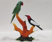 Nuevo adorno de cristal de Murano soplado a mano, estilo Art Deco, con diseño de pavo real, para decoración del hogar en Diwali y bodas. - Product Image 2