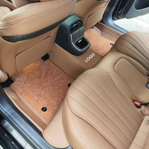 Alfombrillas de Piel Napa con Diseño de Diamantes GANE, Juego Completo con Patrón a Cuadros para el <span class=keywords><strong>Interior</strong></span> del Automóvil, para Acura MDX F150 - Product Image 2