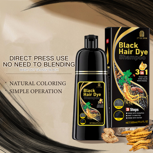 Tinte Capilar Instantáneo Herbal Natural Zhaoone - Negro/Marrón Oscuro Permanente de Grado Premium, Cubre las Canas para Mujeres y Hombres - Product Image 3