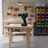 Jeu de tournevis électriques au lithium rechargeables multifonctions 21V pour le bricolage avec exportation transfrontalière