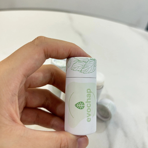 Envase de desodorante en tubo de papel Push Up, cosméticos ecológicos, tubo de papel para rubor, bálsamo labial biodegradable en tubo de cartón, tubo de papel kraft. - Product Image 4