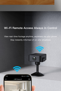 Caméra de sécurité HD Mini Box, WiFi double bande 2.4G et 5G, <span class=keywords><strong>ultra</strong></span> grand angle, vision nocturne infrarouge, détection de mouvement, <span class=keywords><strong>carte</strong></span> mémoire cloud - Product Image 3