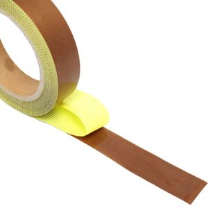 2- Linered isıya dayanıklı Anti yapışkan kahverengi PTFE kaplı fiberglas cam bez serbest bırakma astarı ile silikon tutkal yapışkan bant - Product Image 5