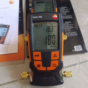 Manomètre de haute précision Testo 552 |   Jauge différentielle numérique - Product Image 2