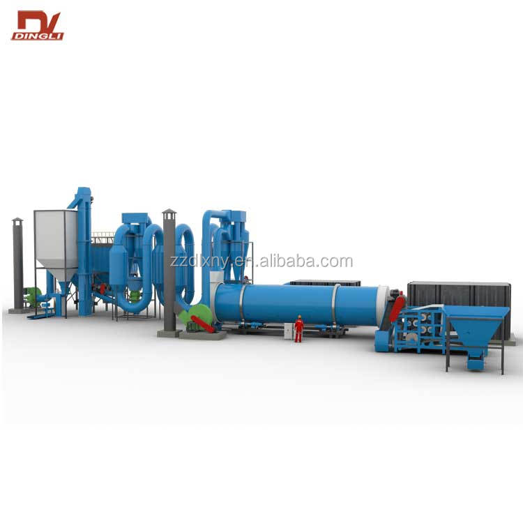 Factory Direct Sale Sugar Beet Slag Rotary Dryer for Processing Plants