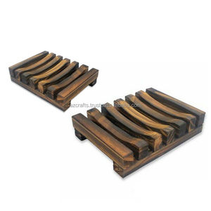 Jabonera de madera de diseño moderno/soporte para ducha de baño Jabonera de baño - Product Image 3