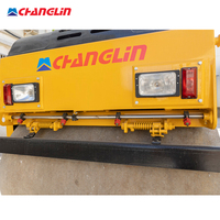 Changlin Fournisseur professionnel Compacteur de camion vibrant 3 tonnes Mini rouleau compresseur vibrant à double tambour à vendre