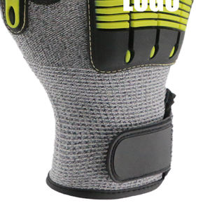 Gants de sécurité anti-coupure Protection des champs pétroliers Résistance à la coupure TPR Résistance aux chocs Mécanicien En388 Gants de travail robustes - Product Image 6
