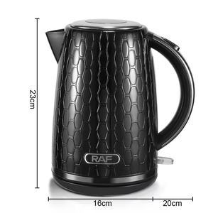 Bouilloire électrique 1900W 2L sans BPA en acier inoxydable avec lumière LED et base pivotante à 360° pour la cuisine à domicile - Product Image 6