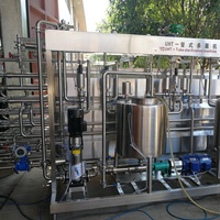Stérilisateur UHT de type tubulaire pour boissons, pasteurisateur pour la transformation alimentaire du lait, du jus et autres liquides