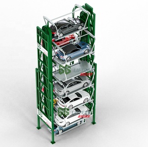 GG Lifter PCX12DH Système de stationnement vertical automatisé en acier, élévateur de stationnement rotatif automatisé, 2300 kg/emplacement, 35T de poids total, moteur 9,2 kW - Product Image 4