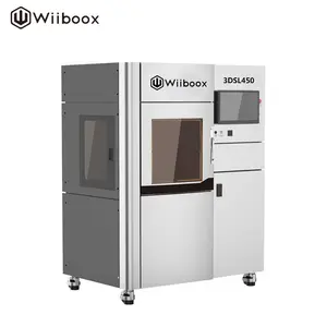 Wiiboox 3DSL450 Profesional Kelas Industri SLA 3D Printer Fotosensitif Resin Printing untuk Perhiasan Gigi