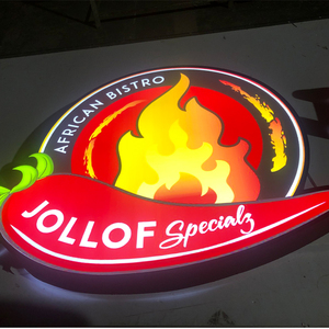 Custom Stainless Steel 3D Frontlit LED Logo Sign Storefront Business <strong>Advertising</strong> <strong>Light</strong> <strong>Box</strong> - Product Image 2