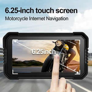 Navigation GPS pour moto 6,25 pouces, CarPlay et Android Auto sans fil, étanche IP67, double Bluetooth, compatible ODM OEM - Product Image 6