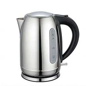 Classical Modern 1.7L Electric Hot Water Kettle with 360 Degree Base Overheating Protection Stainless Steel Cooking Kettle