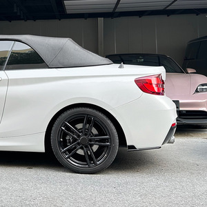 Bmw 2 Series F22 F23 Rear Corner Deflector Carbon Fiber Texture Abs Adhesive Weather Shield Exterior Modification - Product Image 3