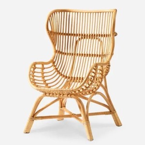 Sillón de mimbre de diseño tradicional de estilo moderno de Vietnam para dormitorio, sala de estar, cocina, baño - Product Image 1