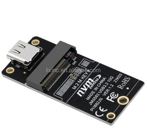 M.2เป็น Type-C SSD Enclosure ADAPTER NVMe SSD Case Converter BOARD JMS583ชิป USB3.2 10Gbps รองรับ2230 2242 2260 2280ขนาด SSD - Product Image 2
