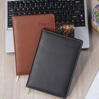 Carnet A5 A4 en cuir PU à couverture rigide avec fermeture élastique, journal ligné, marqueur à ruban, boucle pour stylo, impression de logo personnalisé, agenda