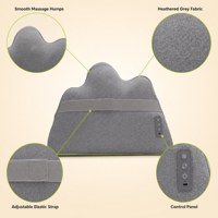 Masseur de dossier relaxant vert-gris 7,4 V pour chaise de bureau, idéal pour la relaxation après de longues périodes assises
