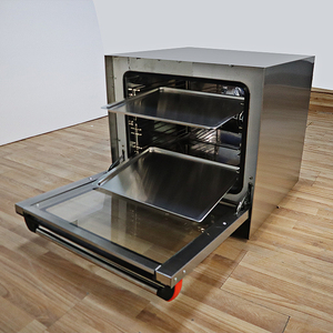 Hot bán điện truy cập hàng đầu 4 khay hot đối lưu không khí lò bánh Pizza bánh mì nướng lò cho nhà hàng & nhà bếp - Product Image 3