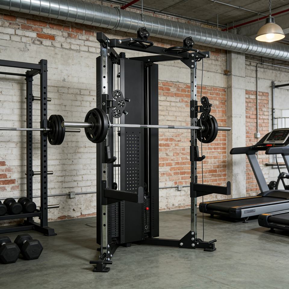 Gantry Frame Trainer Chest Back Arm Dumbbell Bench Press Multi-function ...