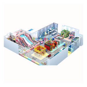 บ้านบอลเด็ก ดรีมแคช คัสตอม ของเล่นบ้านบอล โซนเล่นนุ่มนิ่ม บ้านจำลองสำหรับเล่นบทบาทสมมติ หมู่บ้านเด็ก สนามเด็กเล่นในร่ม - Product Image 1