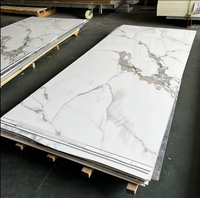 Paneles de Espuma Laminada de PVC Serie Mármol, 3 mm de Grosor, Impresión UV, Paneles de Techo y Pared, Láminas de Plástico Rígido para Corte de Muebles