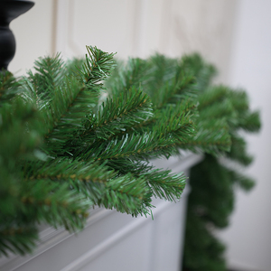 Christmas Rattan 2.7m PVC Green Vine Wreath Scene European Style China Origin Mall Window Venue Layout - Product Image 3