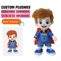 Jouets en peluche personnalisés CE OEM ODM de haute qualité, super doux, en coton PP, brodés, longs, en forme de poupée ou d'animal en peluche