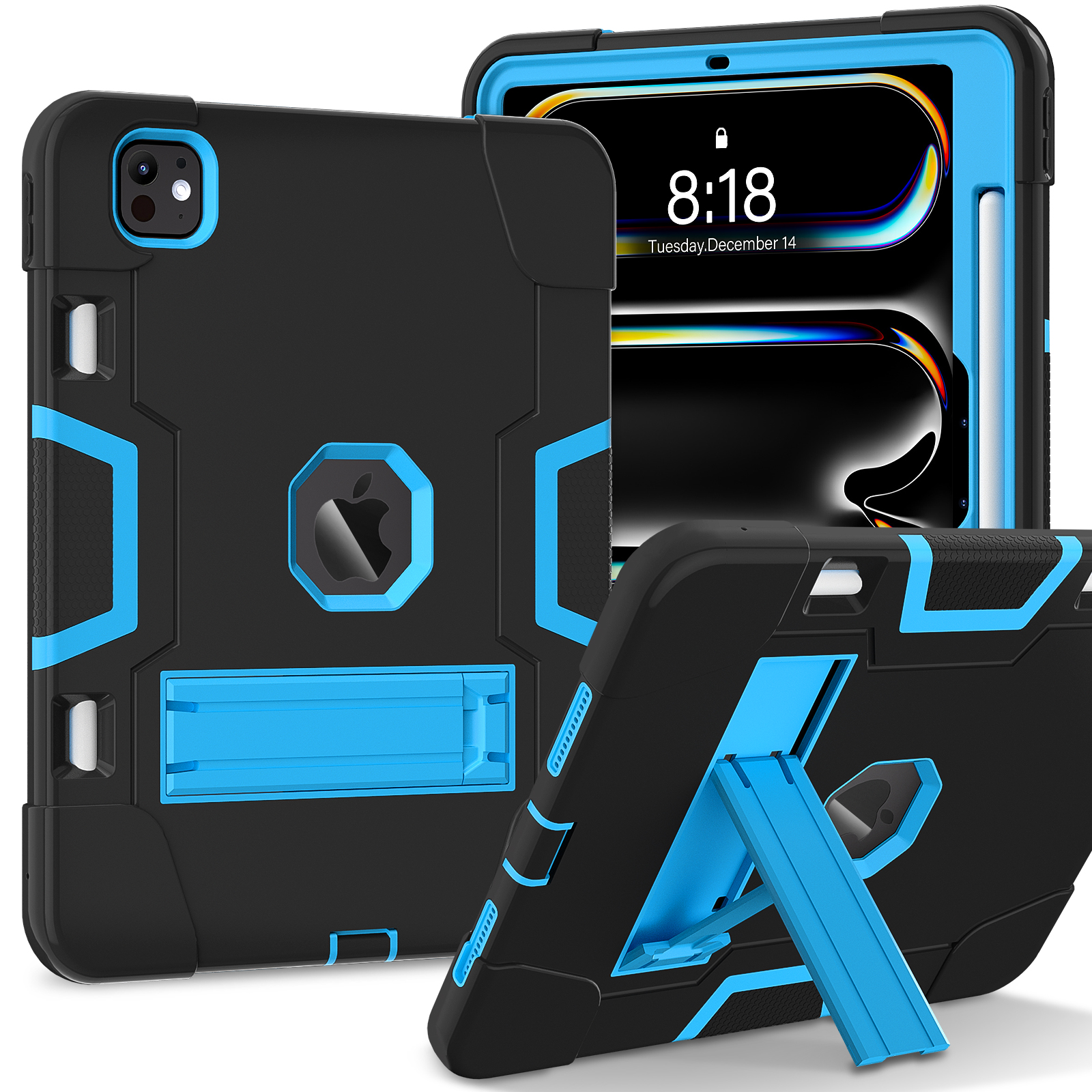 ดำ+น้ำเงิน