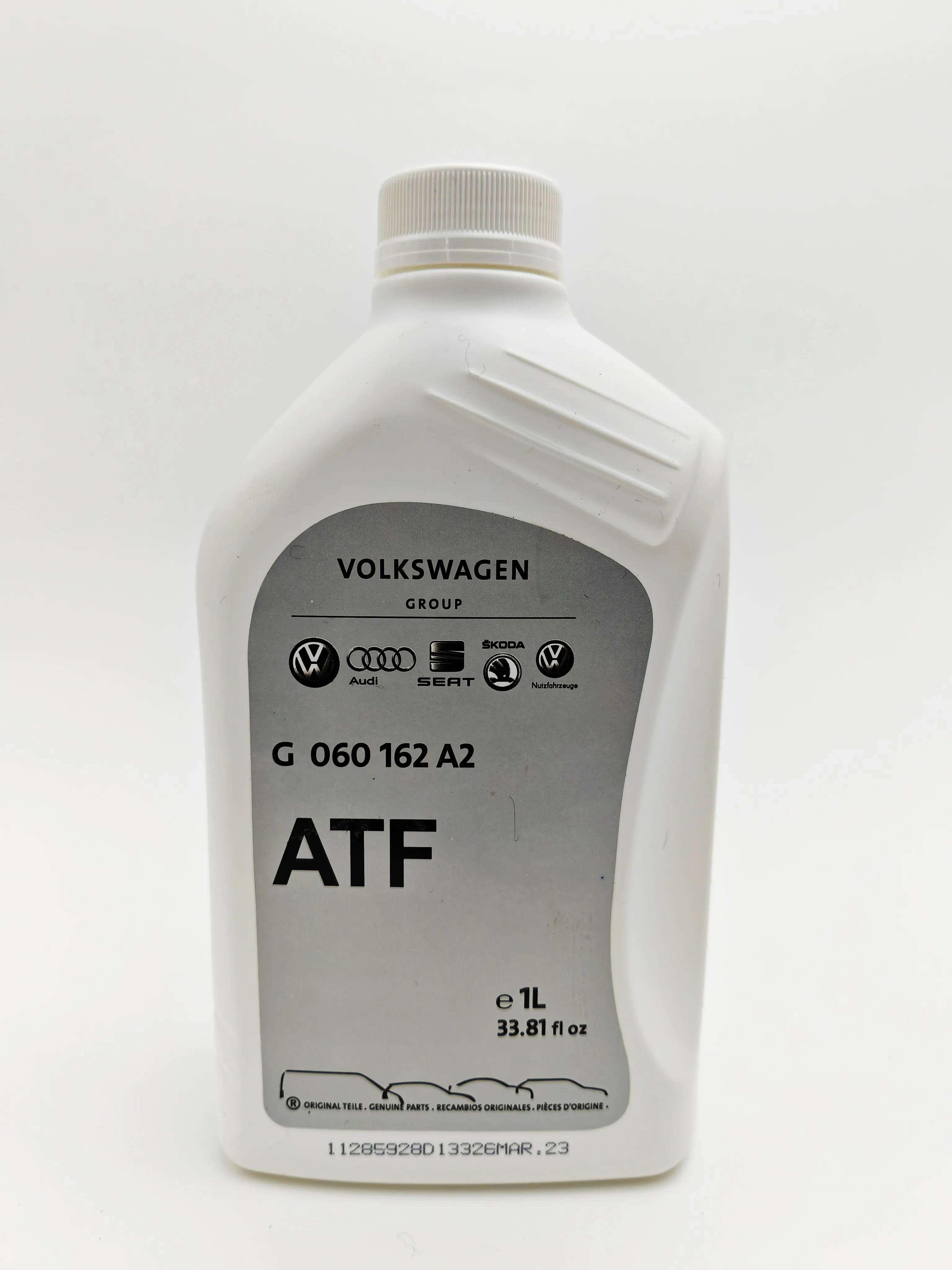 Full Synthetic Automatic VW ATF G 060 162 A2 Transmission Fluid ATF 1 Liter Package for Passenger Motor Car